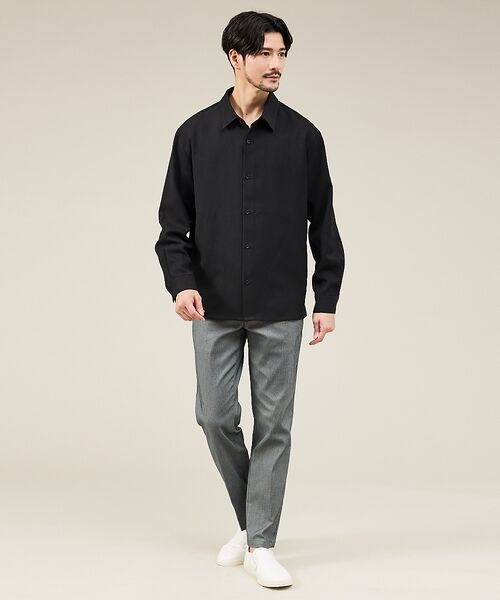 ABAHOUSE / アバハウス シャツ・ブラウス | アムンゼン レギュラーカラー 長袖シャツ | 詳細13