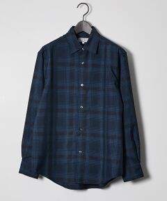 ABAHOUSE / アバハウス シャツ・ブラウス | 【軽量 / 吸水速乾】セオアルファ オンブレーチェック 長袖シャツ