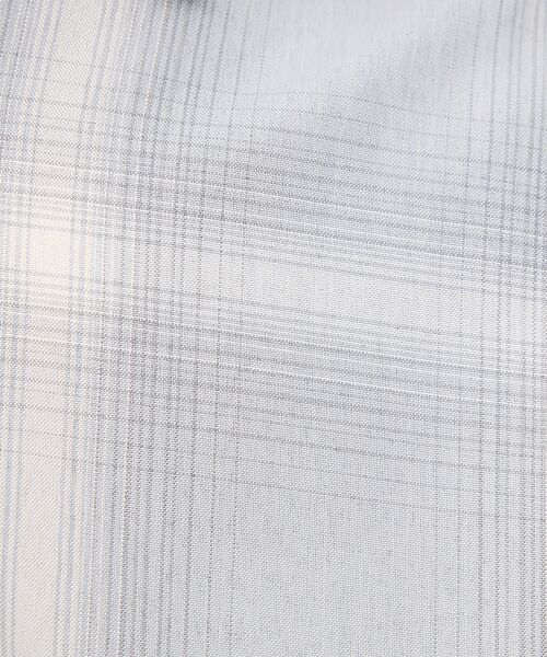 ABAHOUSE / アバハウス シャツ・ブラウス | 【軽量 / 吸水速乾】セオアルファ オンブレーチェック 長袖シャツ | 詳細1