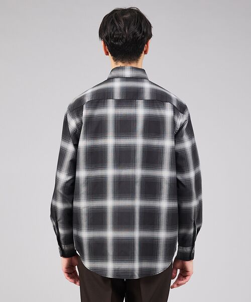 ABAHOUSE / アバハウス シャツ・ブラウス | 【軽量 / 吸水速乾】セオアルファ オンブレーチェック 長袖シャツ | 詳細9