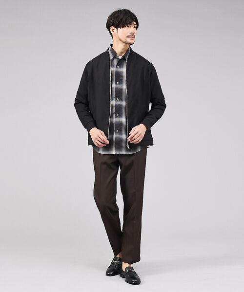 ABAHOUSE / アバハウス シャツ・ブラウス | 【軽量 / 吸水速乾】セオアルファ オンブレーチェック 長袖シャツ | 詳細15