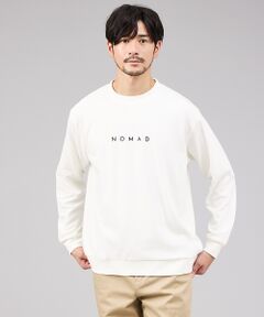 ABAHOUSE / アバハウス Tシャツ | 【NOMAD】ベアポンチ ロゴ 長袖Tシャツ