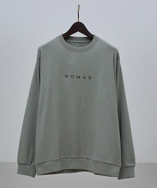 ABAHOUSE/アバハウス 【NOMAD】ベアポンチ ロゴ 長袖Tシャツ【予約】 グレー 48 ABAHOUSE/アバハウス 【NOMAD】ベアポンチ ロゴ 長袖Tシャツ【予約】 グレー 48