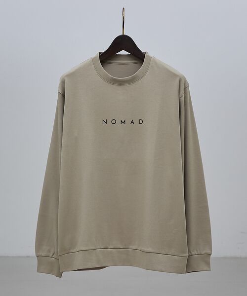 ABAHOUSE/アバハウス 【NOMAD】ベアポンチ ロゴ 長袖Tシャツ【予約】 モカ 48 ABAHOUSE/アバハウス 【NOMAD】ベアポンチ ロゴ 長袖Tシャツ【予約】 モカ 48