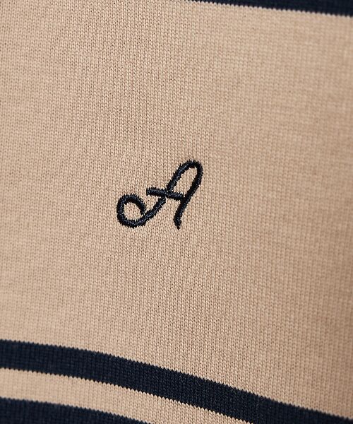 ABAHOUSE / アバハウス Tシャツ | ダブルライン ボーダー 長袖シャツ | 詳細6