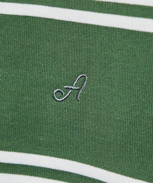 ABAHOUSE / アバハウス Tシャツ | ダブルライン ボーダー 長袖シャツ | 詳細10