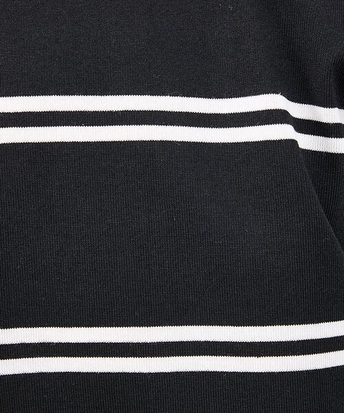 ABAHOUSE / アバハウス Tシャツ | ダブルライン ボーダー 長袖シャツ | 詳細18
