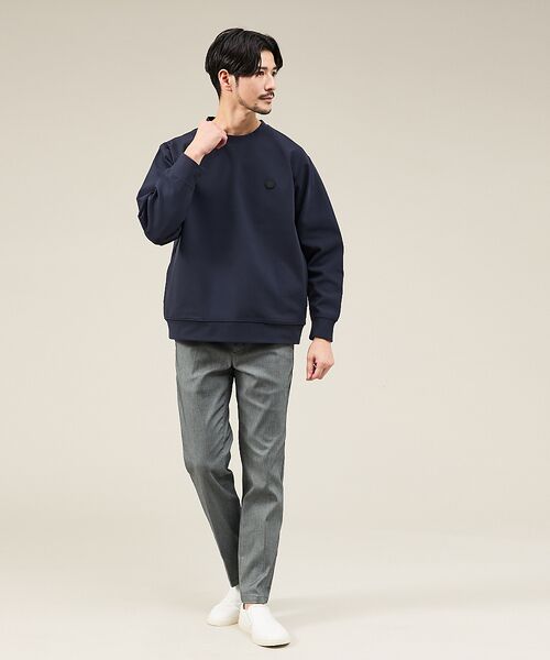 ABAHOUSE / アバハウス スウェット | 【SMART CLOSET】ハイゲージ ポンチ プルオーバー スウェット / セ | 詳細6