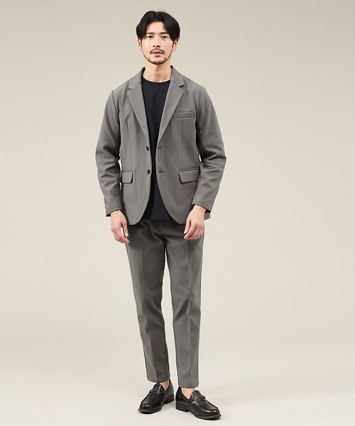 ABAHOUSE / アバハウス スラックス・ドレスパンツ | 【SMART CLOSET】ハイゲージ ポンチ スラックス / セットアップ対応 | 詳細3