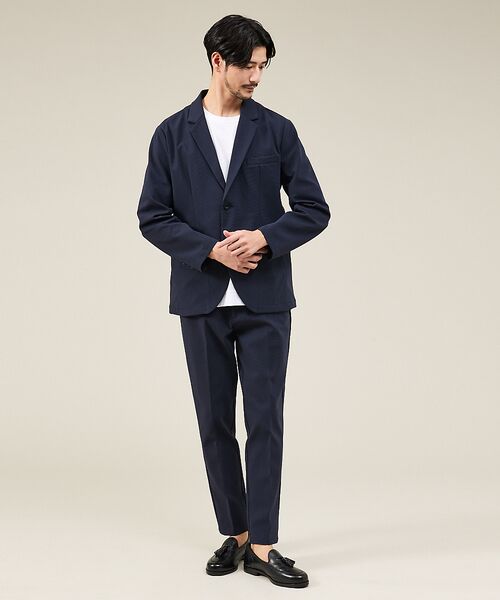 ABAHOUSE / アバハウス テーラードジャケット | 【SMART CLOSET】ハイゲージ ポンチ ジャケット / セットアップ対応 | 詳細8