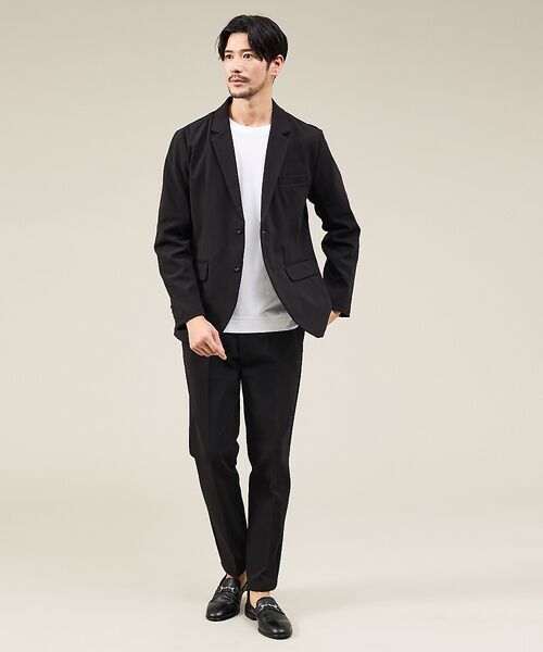 ABAHOUSE / アバハウス テーラードジャケット | 【SMART CLOSET】ハイゲージ ポンチ ジャケット / セットアップ対応 | 詳細14