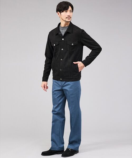 ABAHOUSE / アバハウス ブルゾン | 【スエードライク】トラッカー ジャケット【予約】 | 詳細13