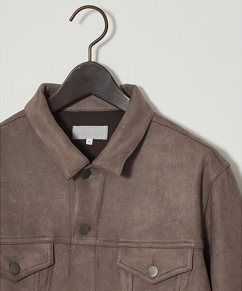 ABAHOUSE / アバハウス ブルゾン | 【スエードライク】トラッカー ジャケット【予約】 | 詳細17