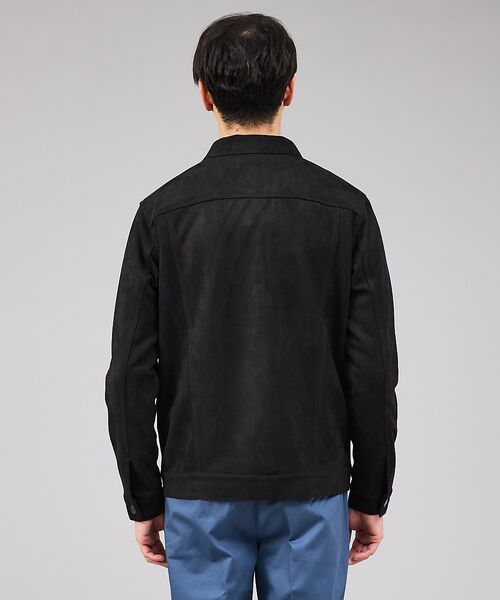 ABAHOUSE / アバハウス ブルゾン | 【スエードライク】トラッカー ジャケット【予約】 | 詳細8