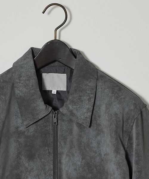 ABAHOUSE / アバハウス ブルゾン | 【ネオレザー】ヴィンテージライク ジップブルゾン | 詳細6