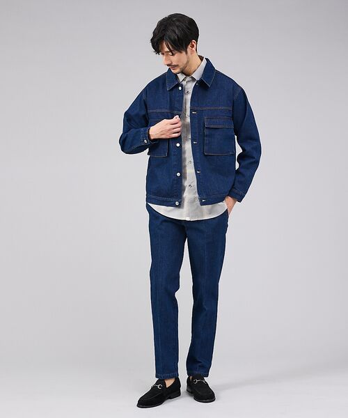 ABAHOUSE / アバハウス Gジャン・デニムジャケット | 【セットアップ対応】デニムトラッカージャケット | 詳細2