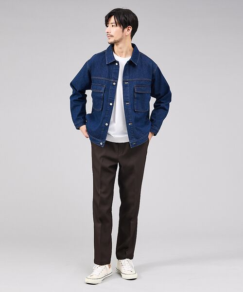 ABAHOUSE / アバハウス Gジャン・デニムジャケット | 【セットアップ対応】デニムトラッカージャケット | 詳細3