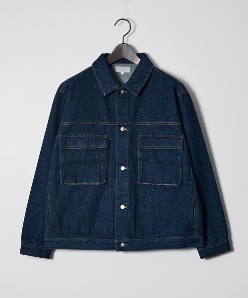 ABAHOUSE / アバハウス Gジャン・デニムジャケット | 【セットアップ対応】デニムトラッカージャケット | 詳細4
