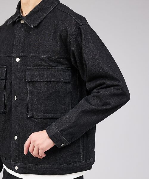ABAHOUSE / アバハウス Gジャン・デニムジャケット | 【セットアップ対応】デニムトラッカージャケット | 詳細14