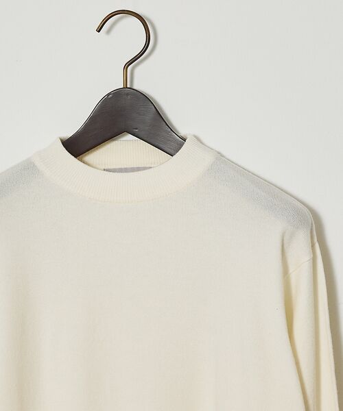 ABAHOUSE / アバハウス ニット・セーター | 【カシミヤタッチ】ハイゲージ モックネック ニット | 詳細4