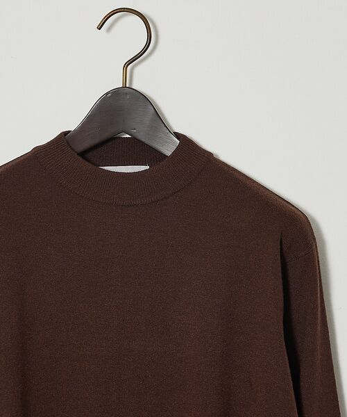 ABAHOUSE / アバハウス ニット・セーター | 【カシミヤタッチ】ハイゲージ モックネック ニット | 詳細8