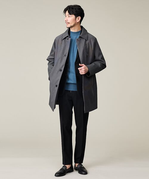 ABAHOUSE / アバハウス ニット・セーター | 【カシミヤタッチ】ハイゲージ モックネック ニット | 詳細13