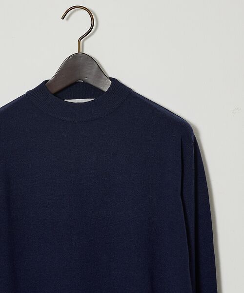 ABAHOUSE / アバハウス ニット・セーター | 【カシミヤタッチ】ハイゲージ モックネック ニット | 詳細18