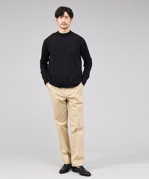 ABAHOUSE / アバハウス ニット・セーター | 【カシミヤタッチ】ハイゲージ モックネック ニット | 詳細24