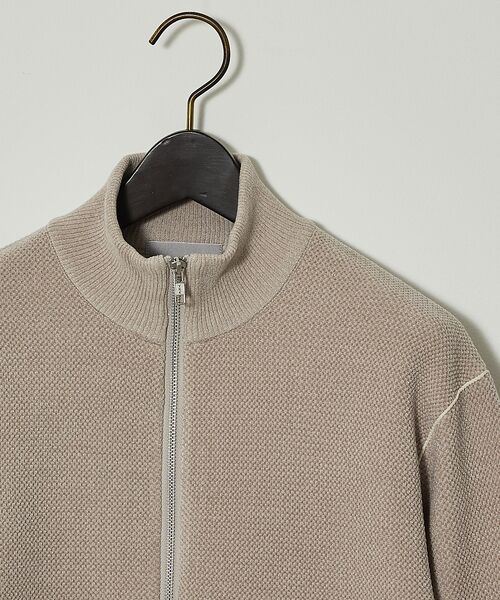 ABAHOUSE / アバハウス ニット・セーター | ダブルフェイス カノコ ドライバーズニット | 詳細5