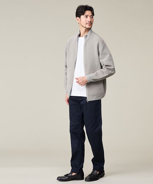 ABAHOUSE / アバハウス ニット・セーター | ダブルフェイス カノコ ドライバーズニット | 詳細10