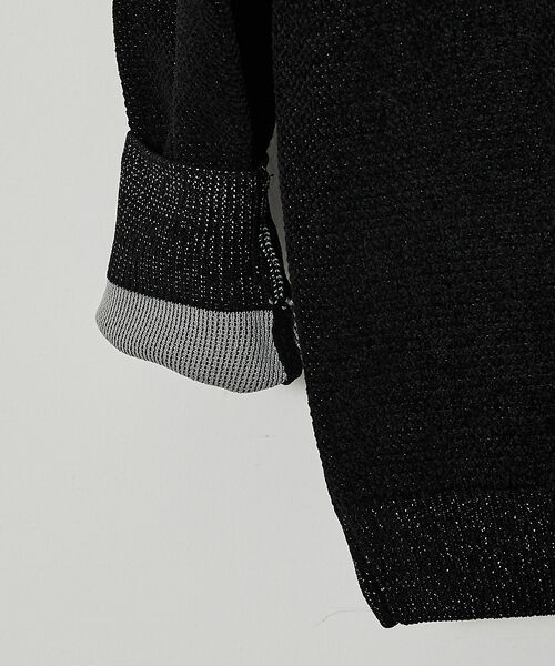 ABAHOUSE / アバハウス ニット・セーター | ダブルフェイス カノコ ドライバーズニット | 詳細17