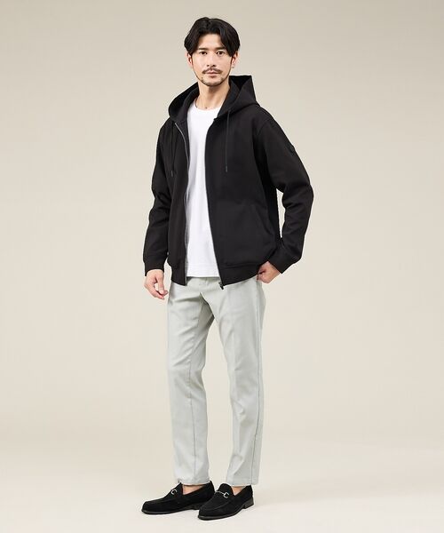 ABAHOUSE / アバハウス スラックス・ドレスパンツ | 【ハイパーストレッチ】ツイル柄 イージースラックス | 詳細6