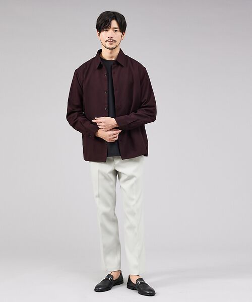 ABAHOUSE / アバハウス パンツ | 【エバークリース】セオアルファ ツイルスラックス | 詳細3