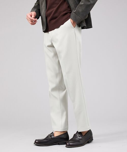 ABAHOUSE/アバハウス 【エバークリース】セオアルファ ツイルスラックス グレージュ 48