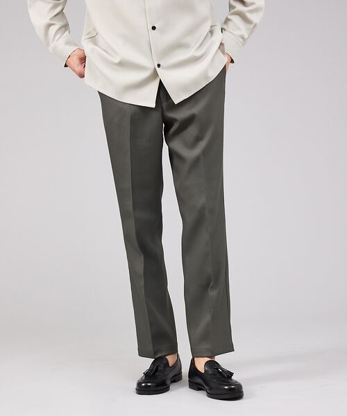 ABAHOUSE/アバハウス 【エバークリース】セオアルファ ツイルスラックス チャコールグレー 50