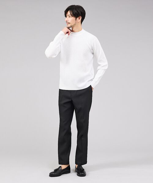 ABAHOUSE / アバハウス パンツ | 【エバークリース】セオアルファ ツイルスラックス | 詳細12