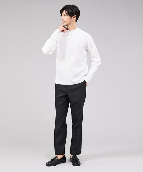 ABAHOUSE / アバハウス パンツ | 【エバークリース】セオアルファ ツイルスラックス | 詳細23