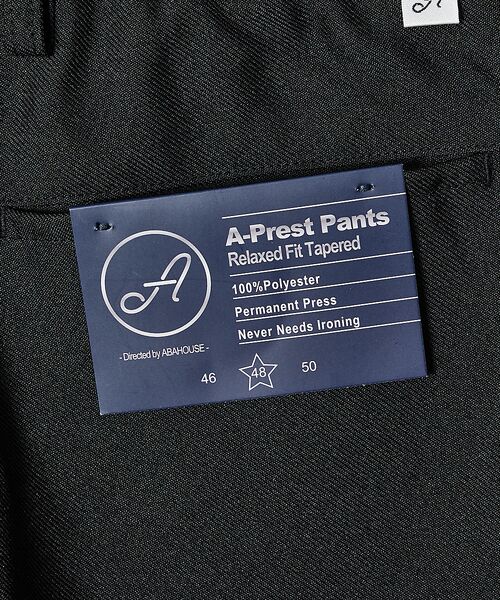 ABAHOUSE / アバハウス パンツ | 【エバークリース】セオアルファ ツイルスラックス | 詳細18
