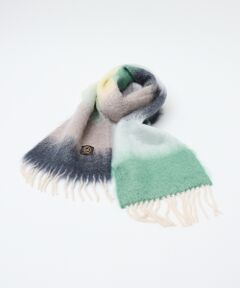 ABAHOUSE / アバハウス マフラー・ショール・スヌード・ストール | 【MANTAS EZCARAY】モヘアマフラー / FOULAND