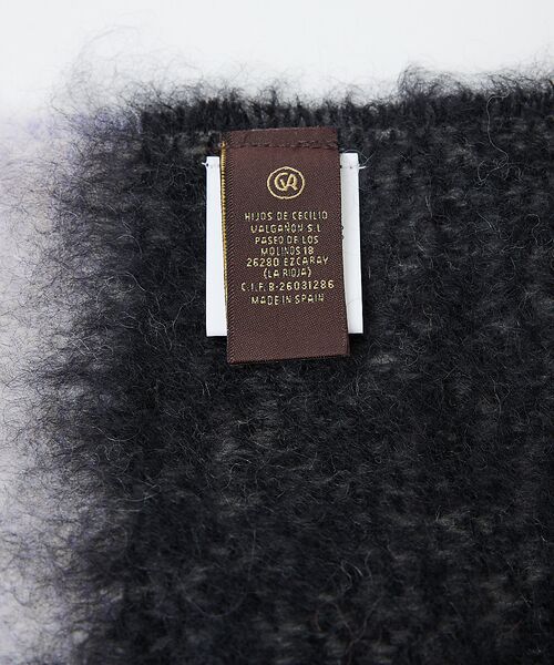 ABAHOUSE / アバハウス マフラー・ショール・スヌード・ストール | 【MANTAS EZCARAY】モヘアマフラー / FOULAND | 詳細3
