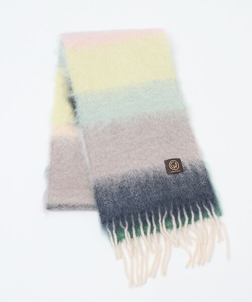 ABAHOUSE / アバハウス マフラー・ショール・スヌード・ストール | 【MANTAS EZCARAY】モヘアマフラー / FOULAND | 詳細7