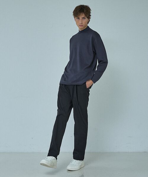 ABAHOUSE / アバハウス パンツ | 【セットアップ対応】Tactical Performance 1プリーツ イージ | 詳細6