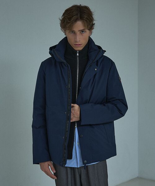 ABAHOUSE/アバハウス 【CAPE HORN】別注カラー / COCKBURN / フーデット ショート ネイビー 46 ABAHOUSE/アバハウス 【CAPE HORN】別注カラー / COCKBURN / フーデット ショート ネイビー 46