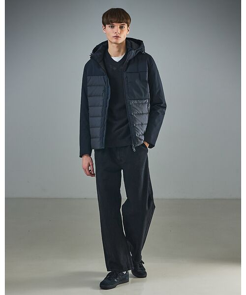 ABAHOUSE / アバハウス ニット・セーター | WOOL MIX ブークレーＶネックニット | 詳細25