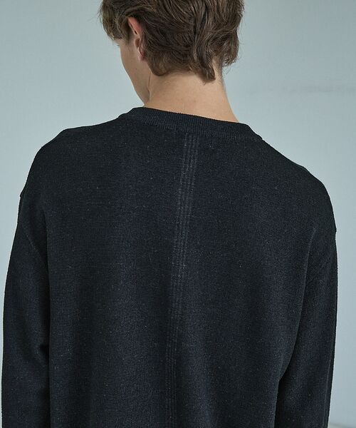 ABAHOUSE / アバハウス ニット・セーター | WOOL MIX ブークレーＶネックニット | 詳細27