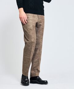 ABAHOUSE / アバハウス スラックス・ドレスパンツ | 【セットアップ対応】Down Fabric フェードスエード イージースラックス