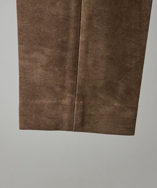 ABAHOUSE / アバハウス スラックス・ドレスパンツ | 【セットアップ対応】Down Fabric フェードスエード イージースラックス | 詳細7