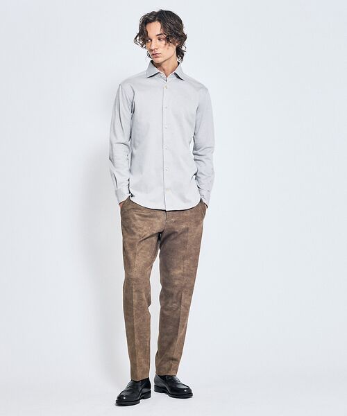 ABAHOUSE / アバハウス スラックス・ドレスパンツ | 【セットアップ対応】Down Fabric フェードスエード イージースラックス | 詳細11