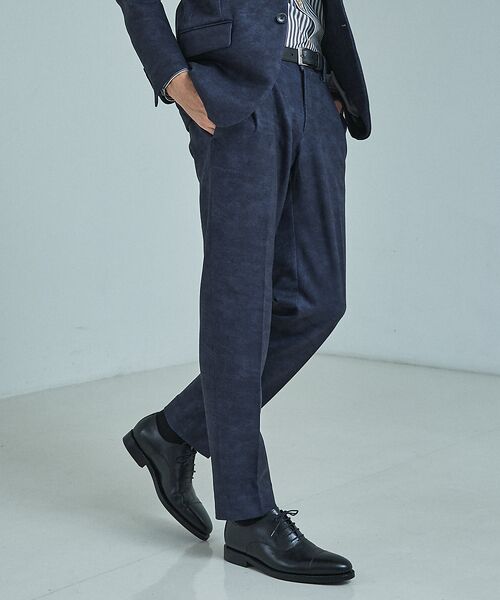 ABAHOUSE / アバハウス スラックス・ドレスパンツ | 【セットアップ対応】Down Fabric フェードスエード イージースラックス | 詳細18