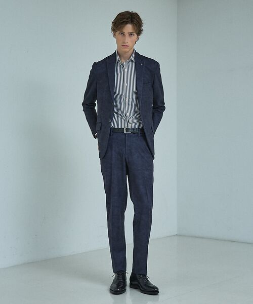 ABAHOUSE / アバハウス スラックス・ドレスパンツ | 【セットアップ対応】Down Fabric フェードスエード イージースラックス | 詳細20